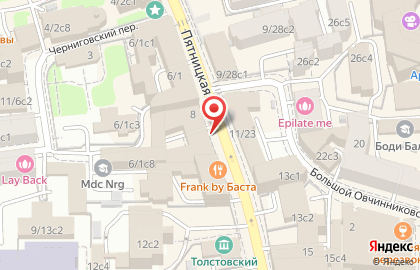 Художественный магазин Арт-Квартал на Большой Татарской улице на карте