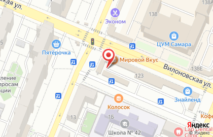 Буфет на Вилоновской улице на карте