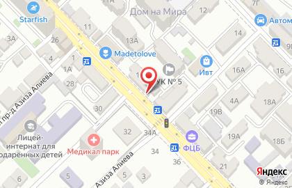 Точка по продаже кофе Tobacoffe в Советском районе на карте