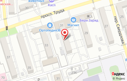 Детский сад №15 в Коминтерновском районе на карте