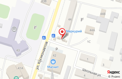 Салон Светлана на улице Космонавтов на карте