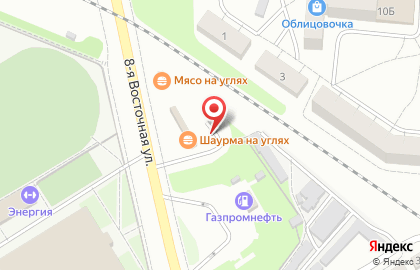 Энергия, СТО на карте