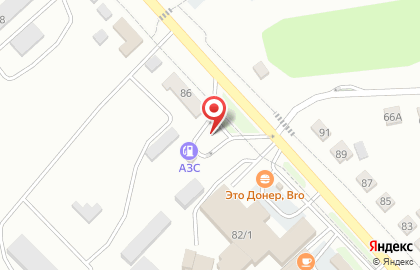 АЗС в Белгороде на карте