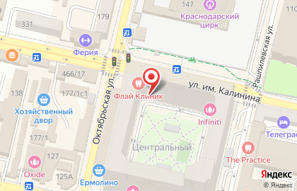 Фирменный магазин пива Хадыжи Плюс на улице им. Буденного на карте
