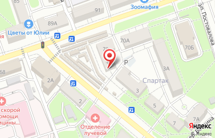 Кладовка на улице Никитина на карте