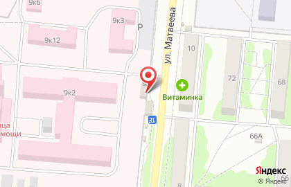 Продуктовый магазин На Здоровье в Советском районе на карте