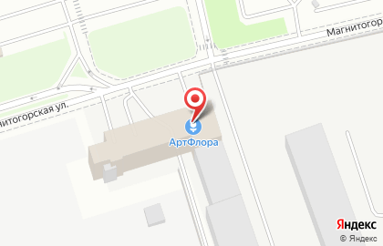 Цветочный магазин АртФлора в Красногвардейском районе на карте