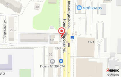 Киоск фастфудной продукции Дёнер кебаб в Левобережном районе на карте