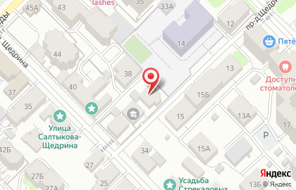 Рюминский лицей на карте