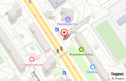 Фирменная розничная сеть магазинов Тюкалиночка на улице Красный Путь на карте