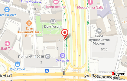 Московский издательский дом на карте