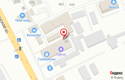 Магазин дверей в Смоленске на карте