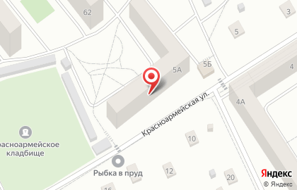 Автоломбард 5Колесо на Красноармейской на карте