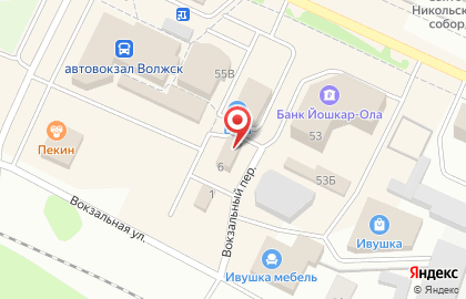 Торгово-монтажная компания Спутник+ в Вокзальном проезде на карте