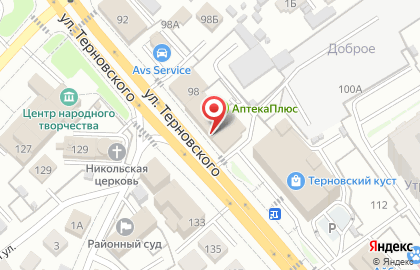 Супермаркет Магнит в Первомайском районе на карте
