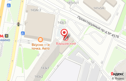 Продуктовый магазин Аннино на карте