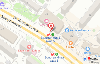 Банкомат Левобережный в Новосибирске на карте