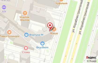 Банк Втб, Филиал в спб (круглосуточно) на улице Кораблестроителей на карте