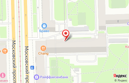 Азиатский гриль и бар CHANG на Московском проспекте на карте