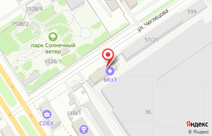 Строительно-ремонтная компания Оргремстрой в Железнодорожном районе на карте