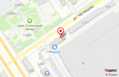 Мебельная компания Домовито в Железнодорожном районе на карте