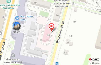 Аптека в Чебоксарах на карте