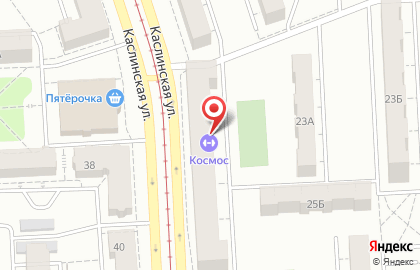 Фитнес-клуб Космос в Калининском районе на карте