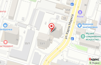 Центр милосердия Российский красный крест на улице Карла Маркса на карте
