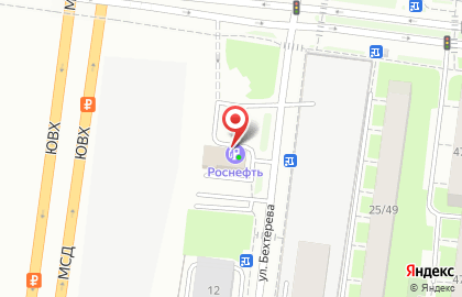 Технический центр Роснефть на метро Кантемировская на карте