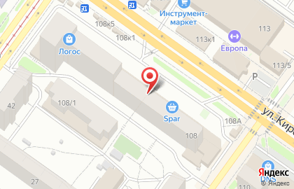 Аптека Викон в Октябрьском районе на карте