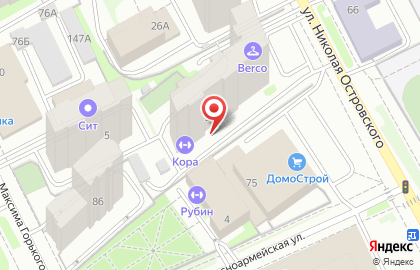 Детский центр Аистенок в Свердловском районе на карте