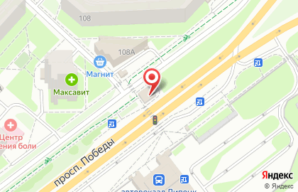 Магазин Правильный цыпленок в Октябрьском районе на карте