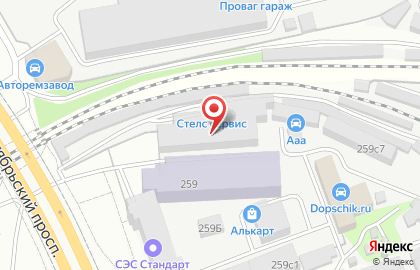 Служба заказа легкового транспорта Блюз на карте