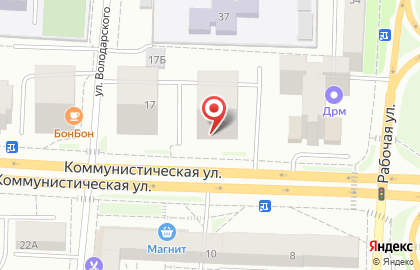 ТАЙРАЙ на Коммунистической улице на карте