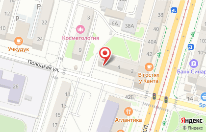 Салон красоты Оливия в Московском районе на карте