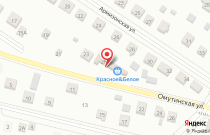 Магазин Красное & Белое в Тюмени на карте