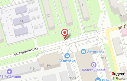 АЗС, ООО Автоэконом на улице Лермонтова на карте
