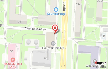 Мастерская по ремонту обуви в Красногвардейском районе на карте