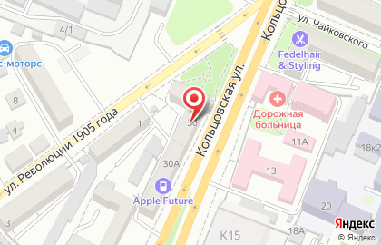 Компания Otproffi на Кольцовской улице на карте