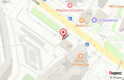 Кафе Скалка в Москве на карте