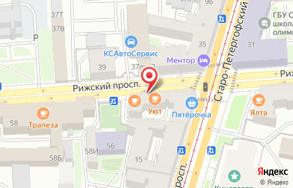 Кафе-столовая УЮТ на карте