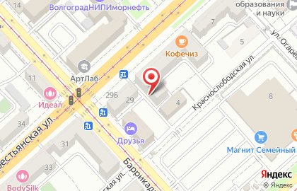 ЗАО 1М-Ломбард на Рабоче-Крестьянской улице на карте