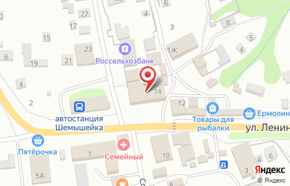 Магазин доступных цен Скидкино на улице Ленина на карте