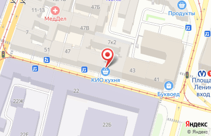 Пекарня Русская булочная в Калининском районе на карте