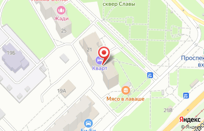 Гостиничный комплекс Кварт в Приволжском районе на карте