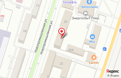 Служба ремонта техники ExpressFix на Новопромышленной улице на карте