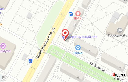 Строительно-ремонтная компания БК-Строй в Центральном районе на карте