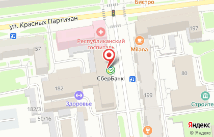 СберБанк на улице Карла Маркса, 182 на карте