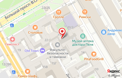 Северо-Западный институт управления на карте