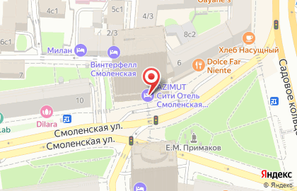 Банкомат Новый Московский банк на карте